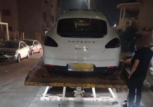 רכבים שעוקלו, קרדיט: דוברות המשטרה